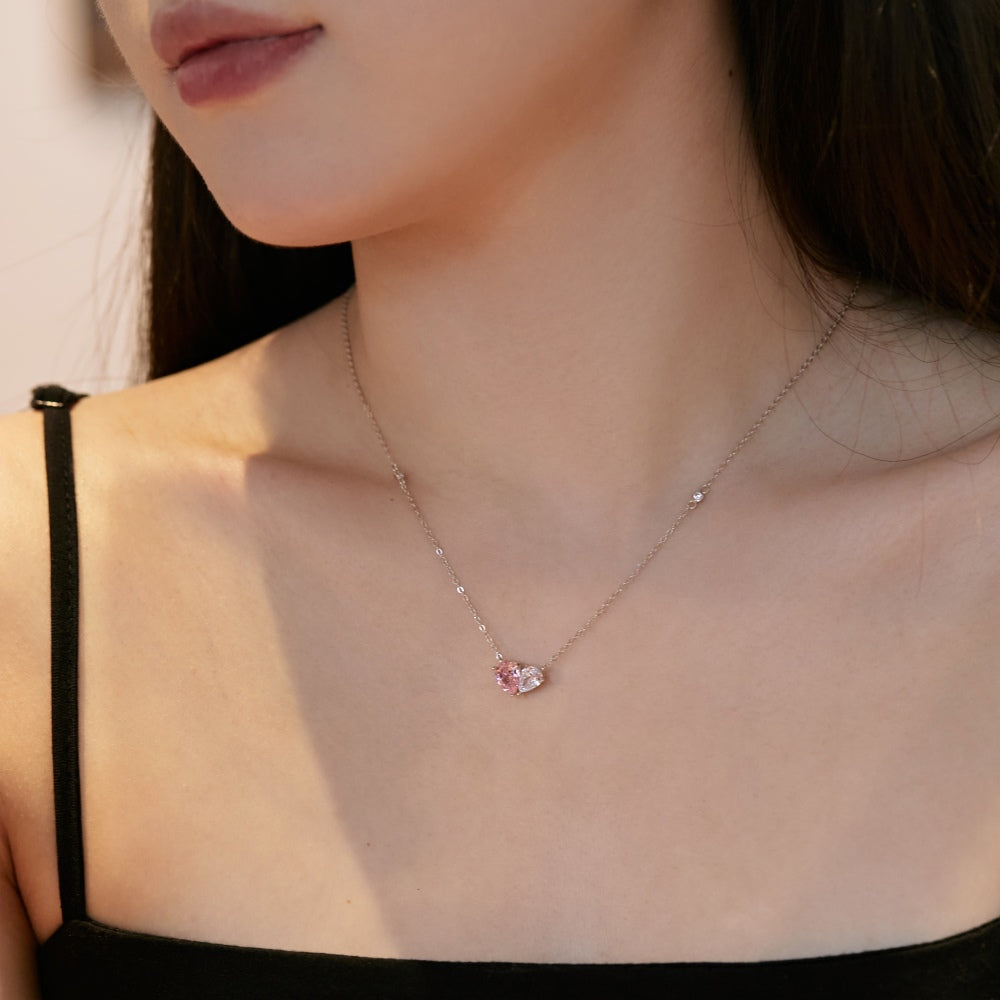 [Love More]Unique Heart Shape Necklace