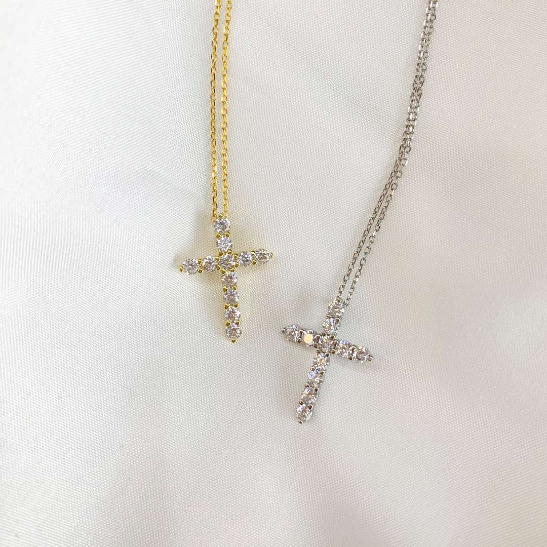 [Love More]Unique Cross Shape Necklace