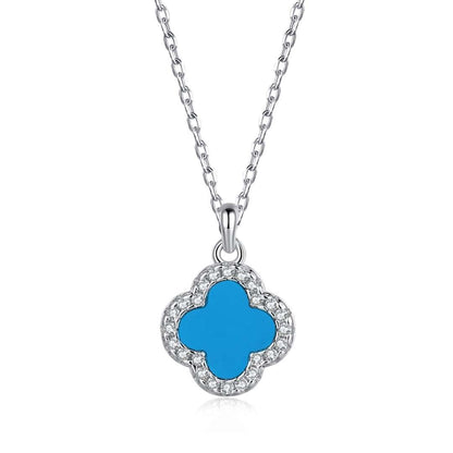 [Love More]Dainty Flower Shape Necklace