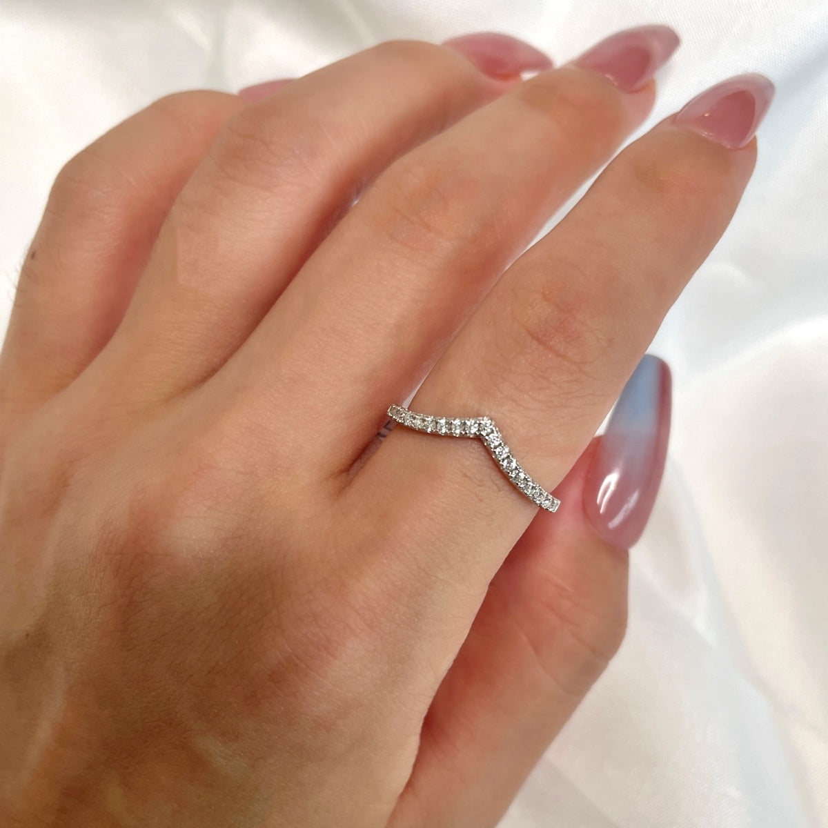 [Love More]Elaborate Tennis Band Ring