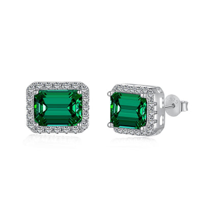 [Love More]Luxurious Dainty Emerald Cut Banquet Earrings