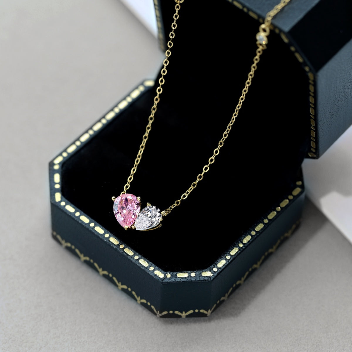 [Love More]Unique Heart Shape Necklace