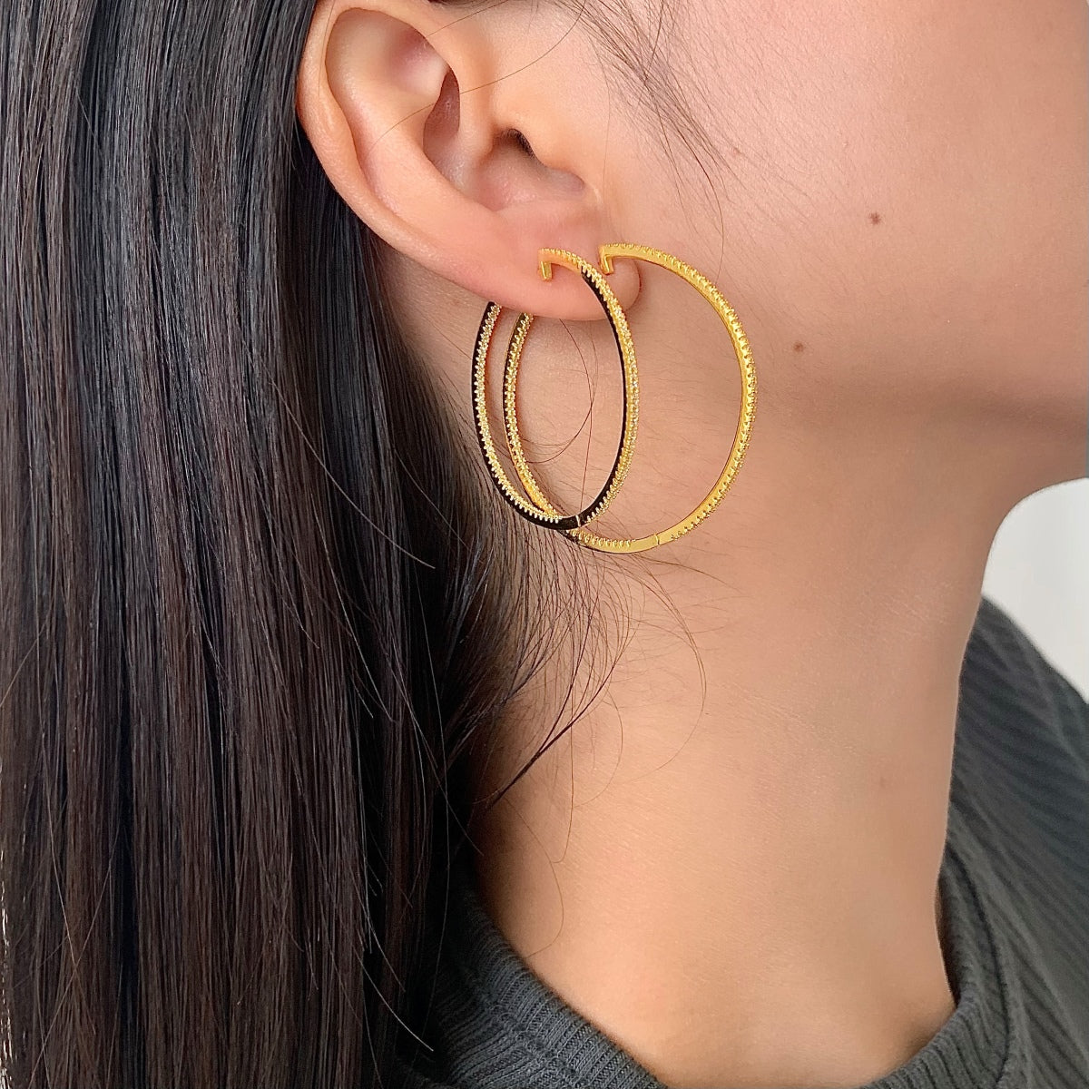 [Love More]Popular Large Hoop Earrings