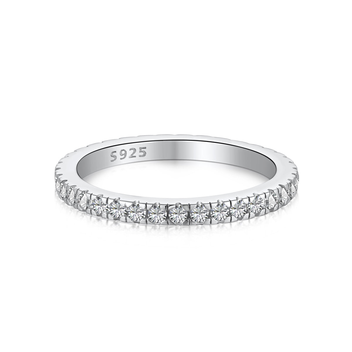 [Love More]Delicate Sparkling Round Cut Daily Ring