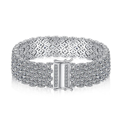 [Love More]Ornate Elegant Round Cut Party Bracelet