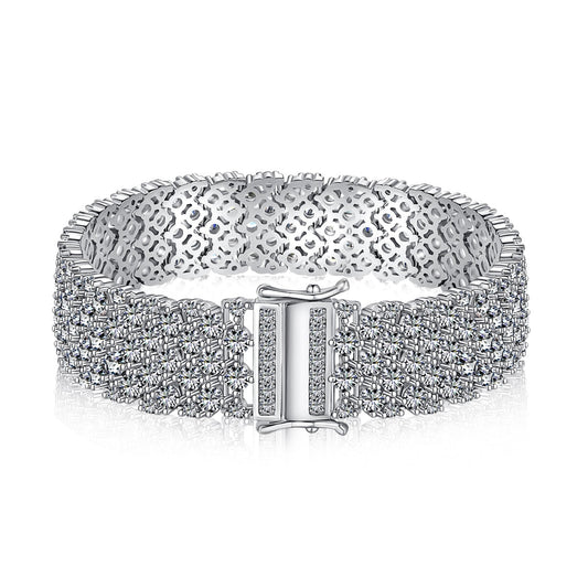 [Love More]Ornate Elegant Round Cut Party Bracelet