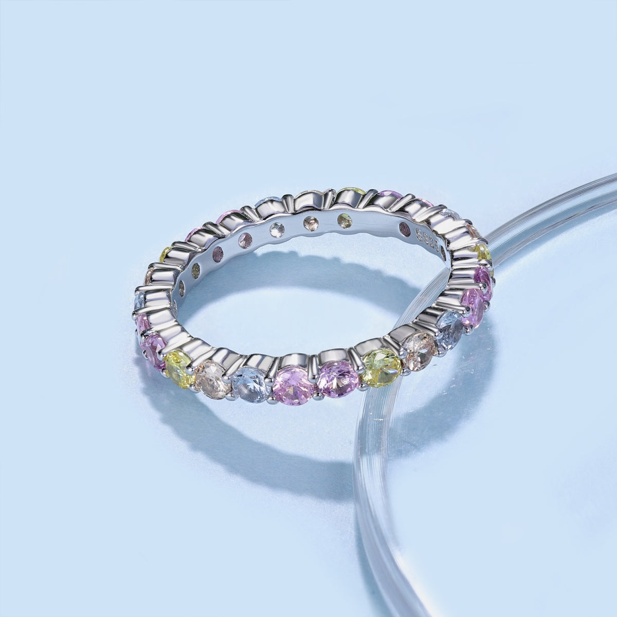 [Love More]Dazzling Resplendent Round Cut Party Ring
