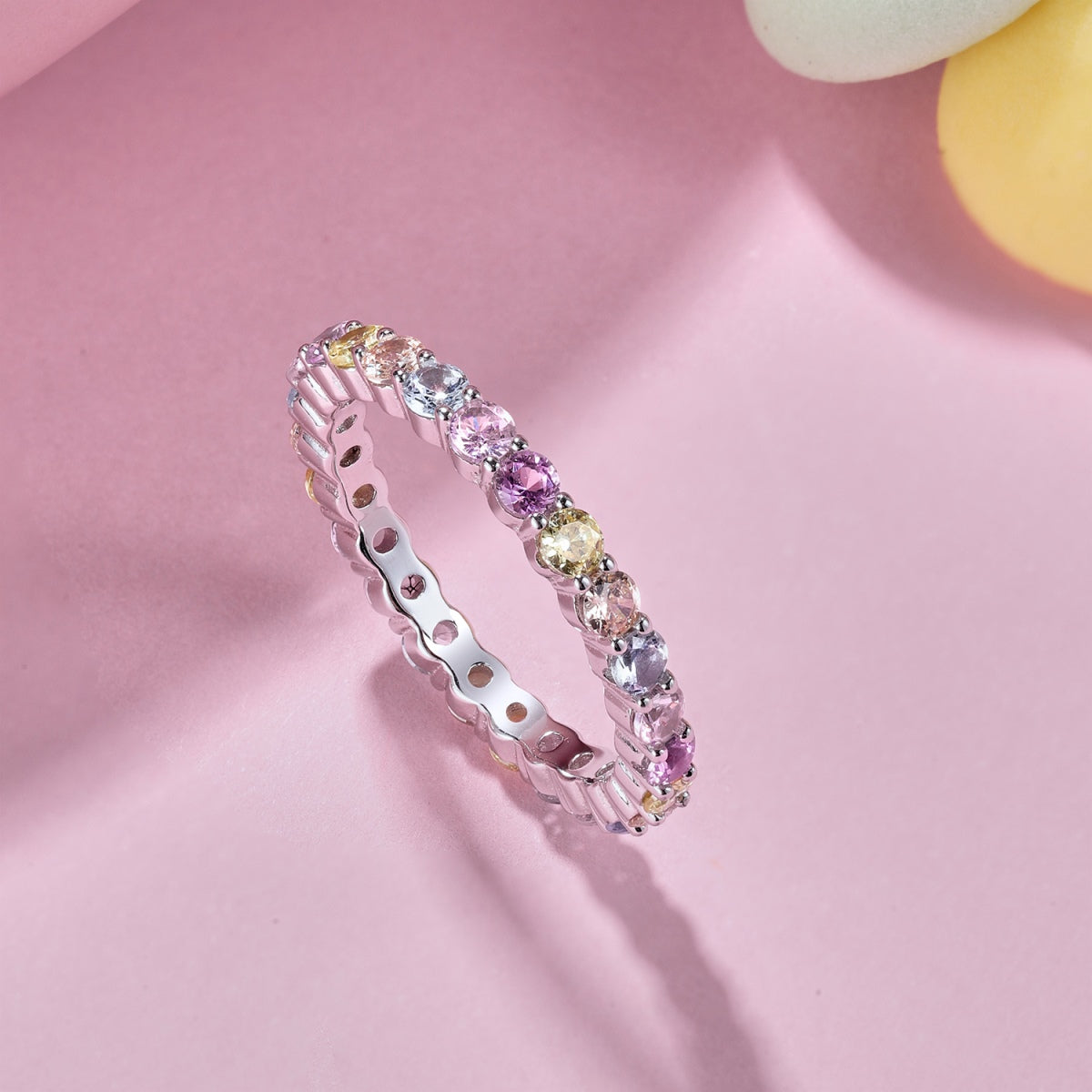 [Love More]Dazzling Resplendent Round Cut Party Ring