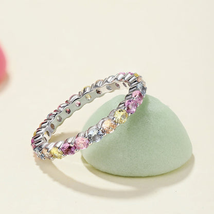 [Love More]Dazzling Resplendent Round Cut Party Ring