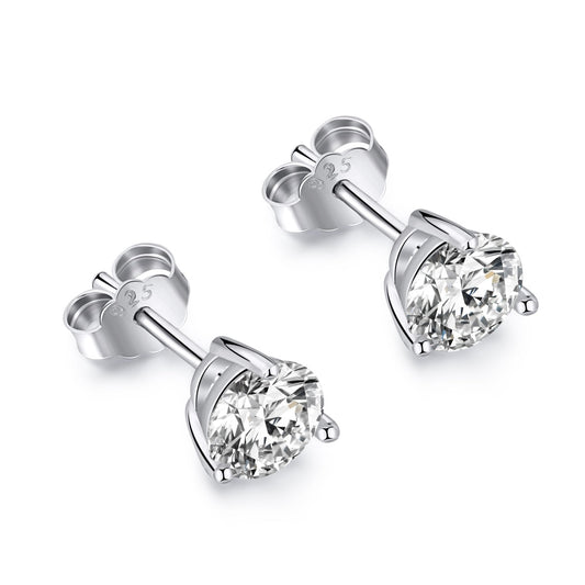 [Love More]Dainty Round Shape Earrings