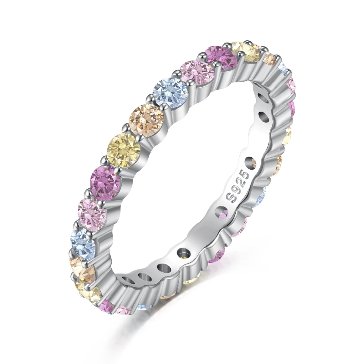 [Love More]Dazzling Resplendent Round Cut Party Ring