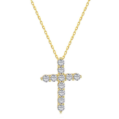 [Love More]Unique Cross Shape Necklace