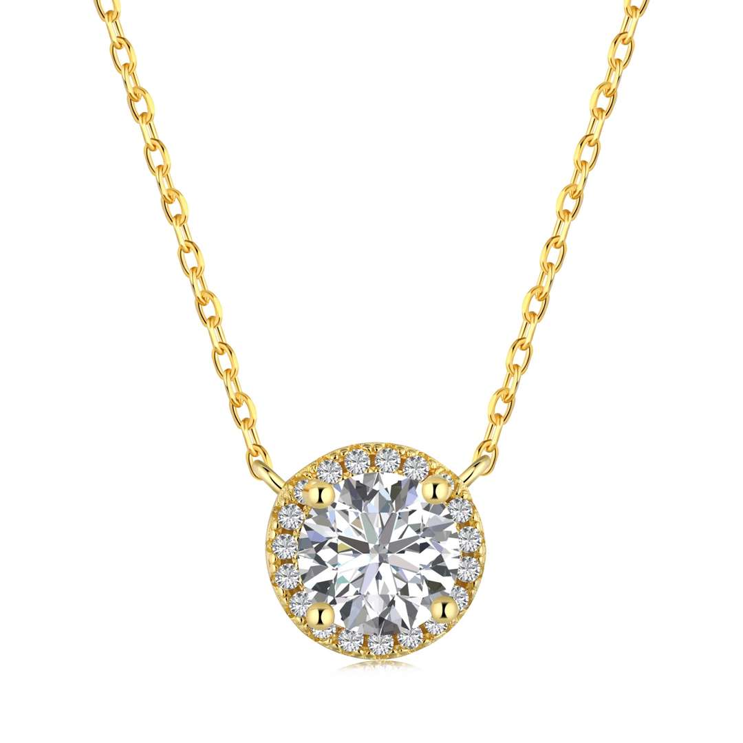 [Love More]Luxurious Round Cut Necklace