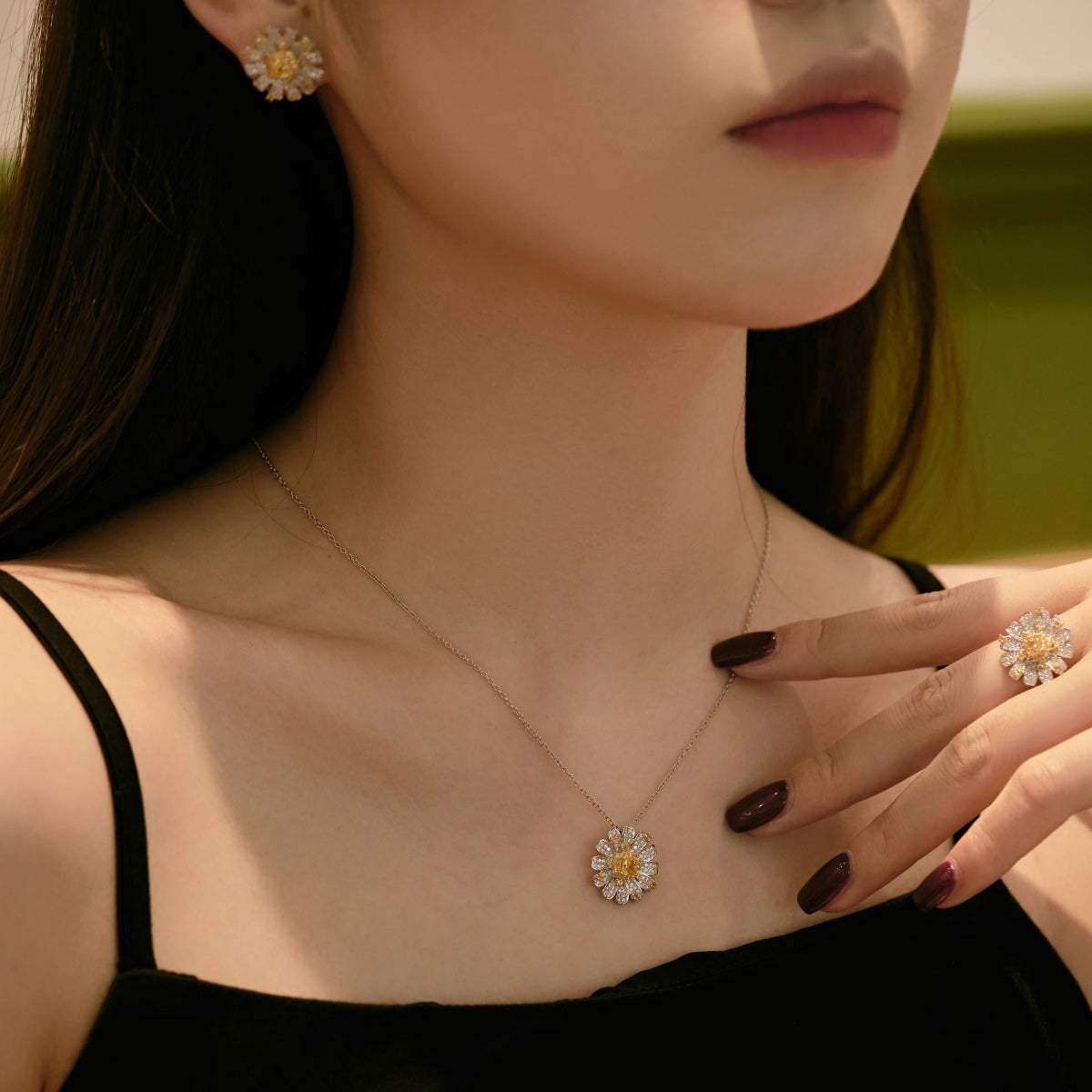 [Love More]Exquisite Daisy Necklace