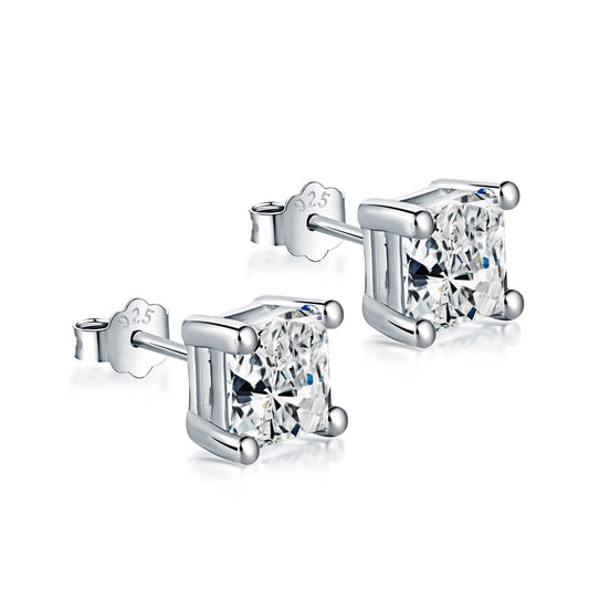 [Love More]Delicate Square Shape Earrings