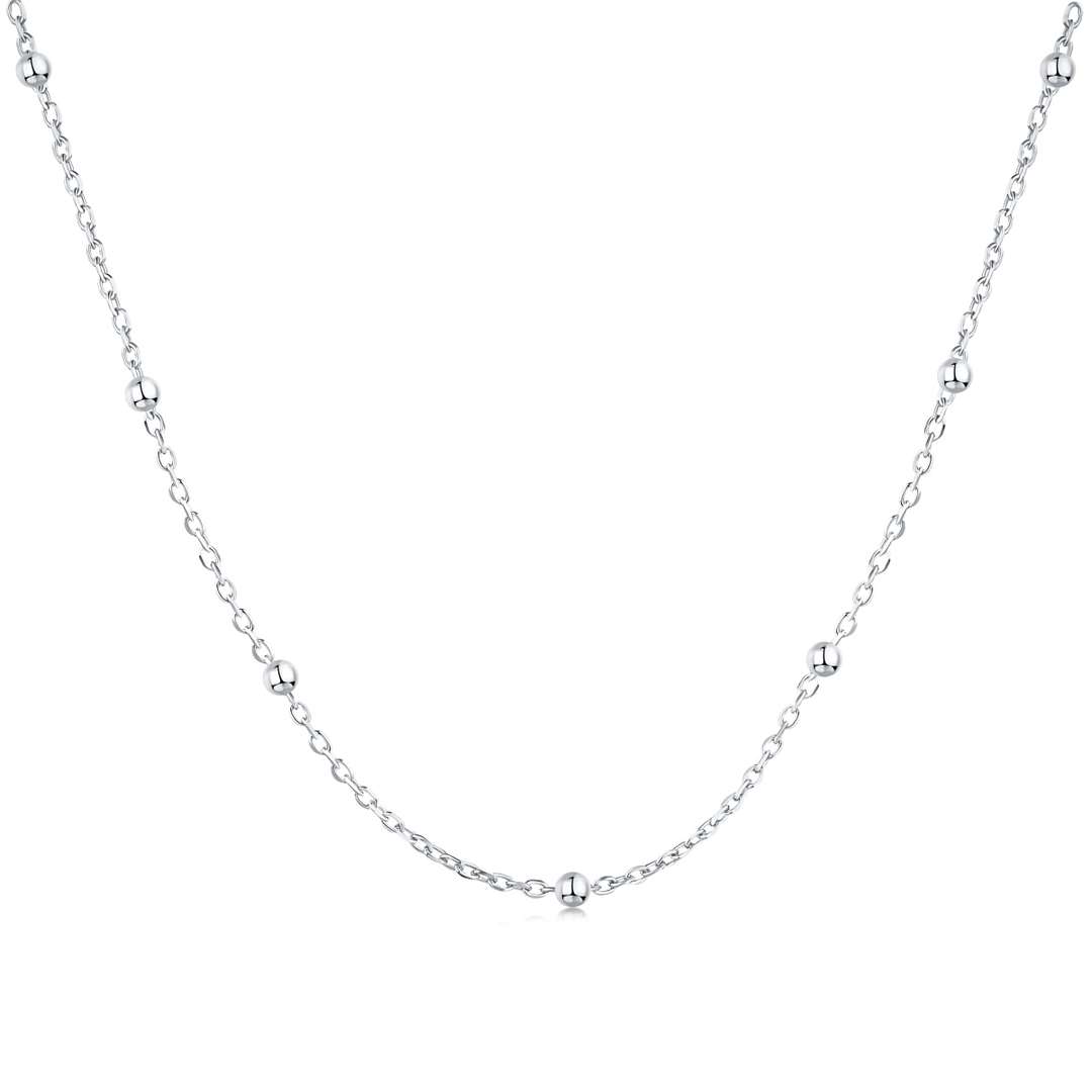 [Love More]Small Bead Clavicle Chain Simple Necklace