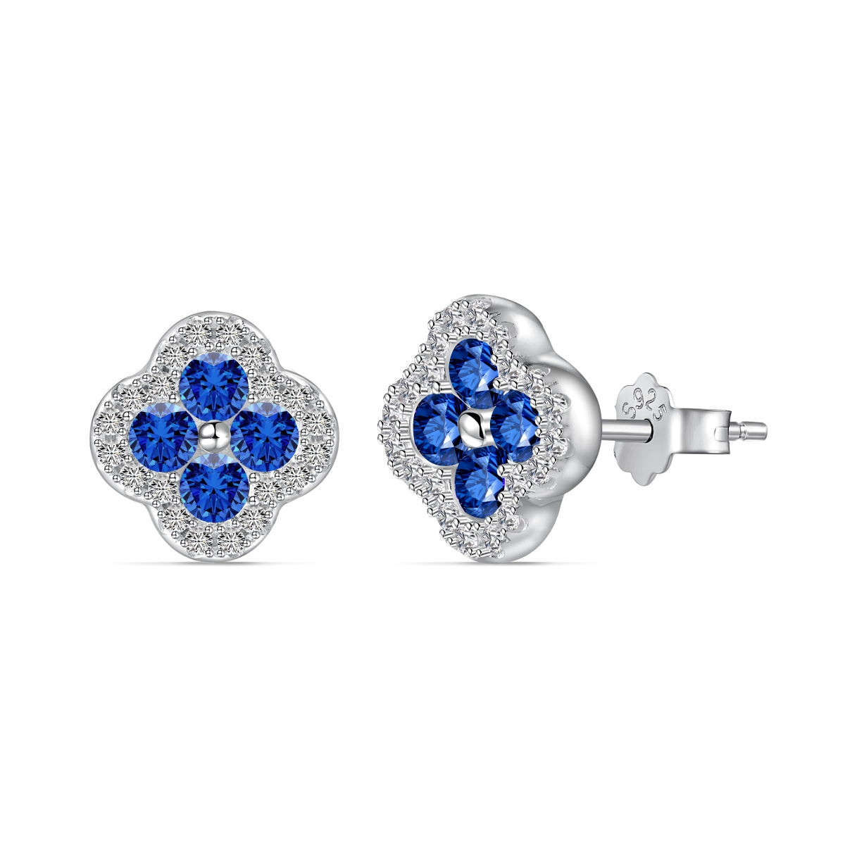 [Love More]Four-Leaf Clover Flower Shaped Earrings