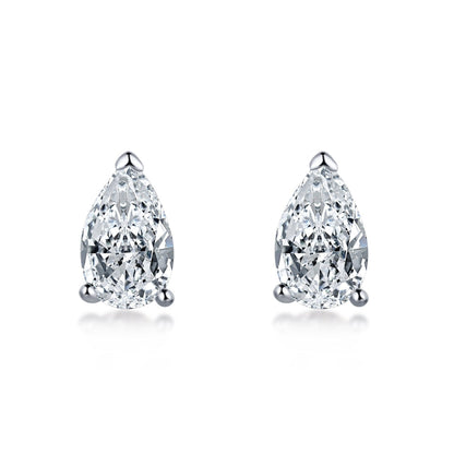 [Love More]Ornate Water Drop Shape Earrings