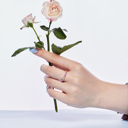 [Love More]Dazzling Resplendent Round Cut Party Ring