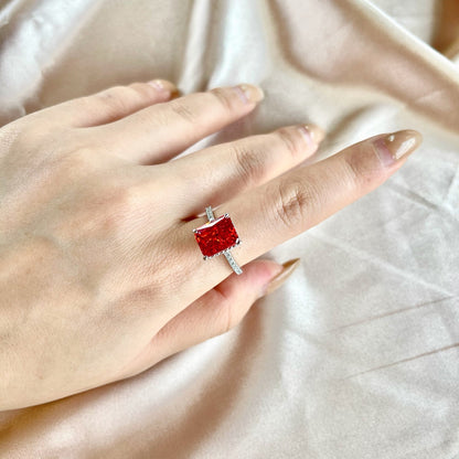 [Love More]4.0 Carat Luxurious Engagement Ring