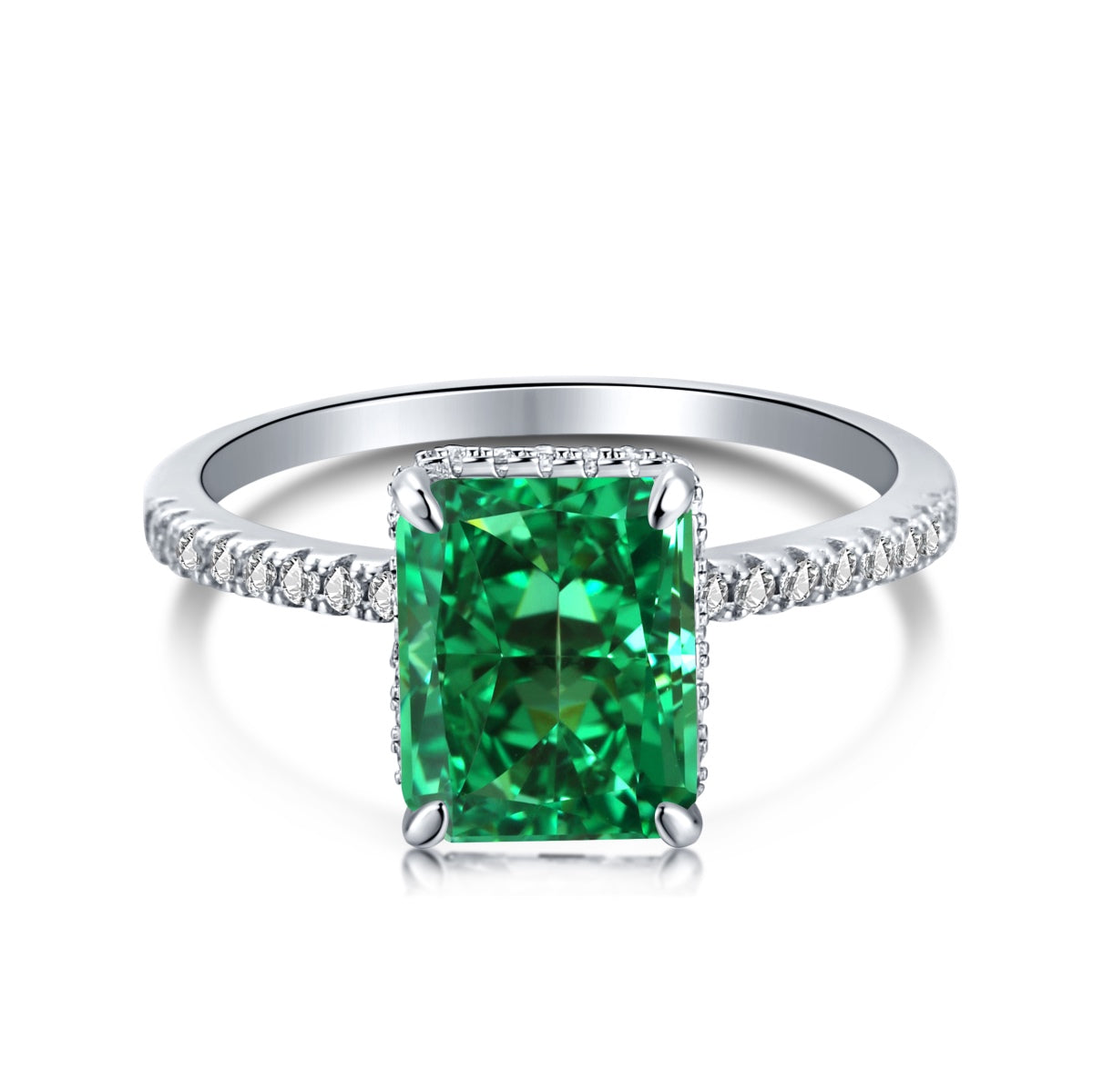 [Love More]4.0 Carat Luxurious Engagement Ring