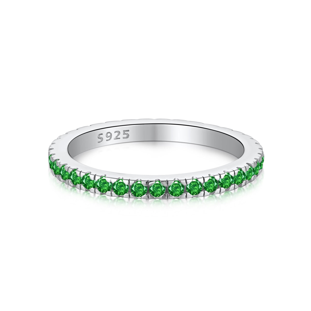 [Love More]Delicate Sparkling Round Cut Daily Ring