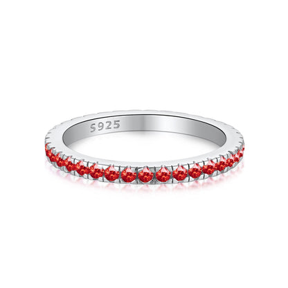 [Love More]Delicate Sparkling Round Cut Daily Ring