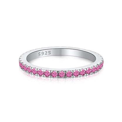 [Love More]Delicate Sparkling Round Cut Daily Ring