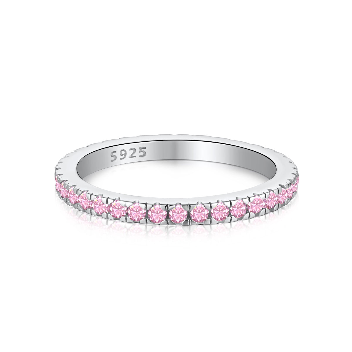 [Love More]Delicate Sparkling Round Cut Daily Ring