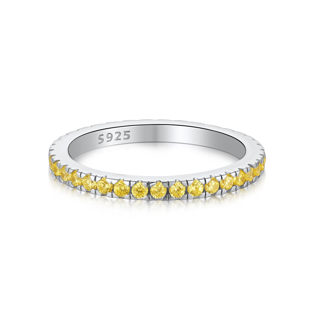 [Love More]Delicate Sparkling Round Cut Daily Ring