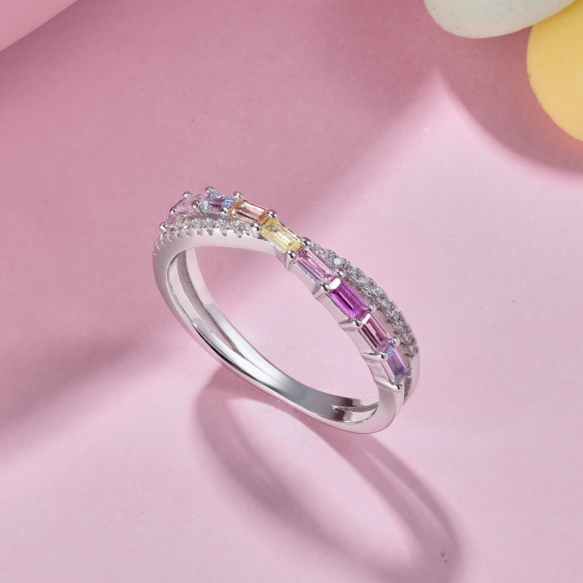 [Love More]Energetic Elegant Radiant Cut Party Ring