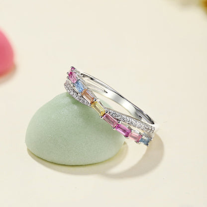 [Love More]Energetic Elegant Radiant Cut Party Ring