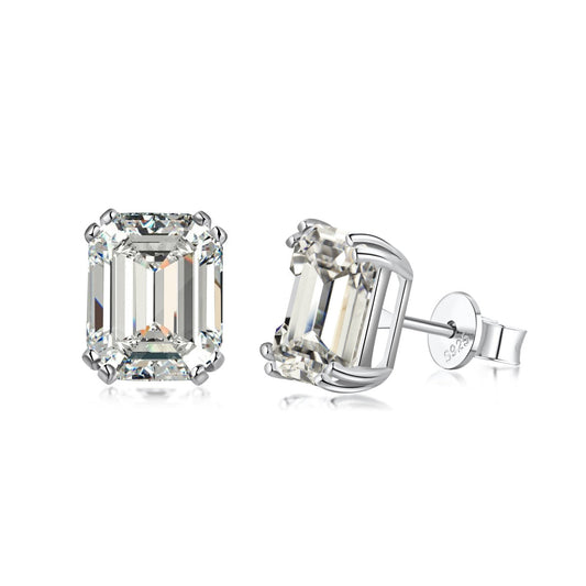 [Love More]Dazzling Square Shape Earrings
