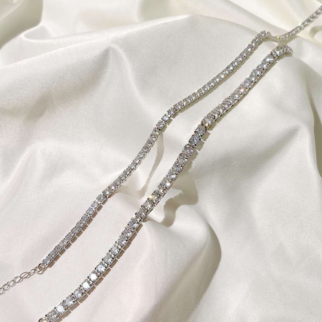 [Love More]Elegant Tennis Chain Necklace