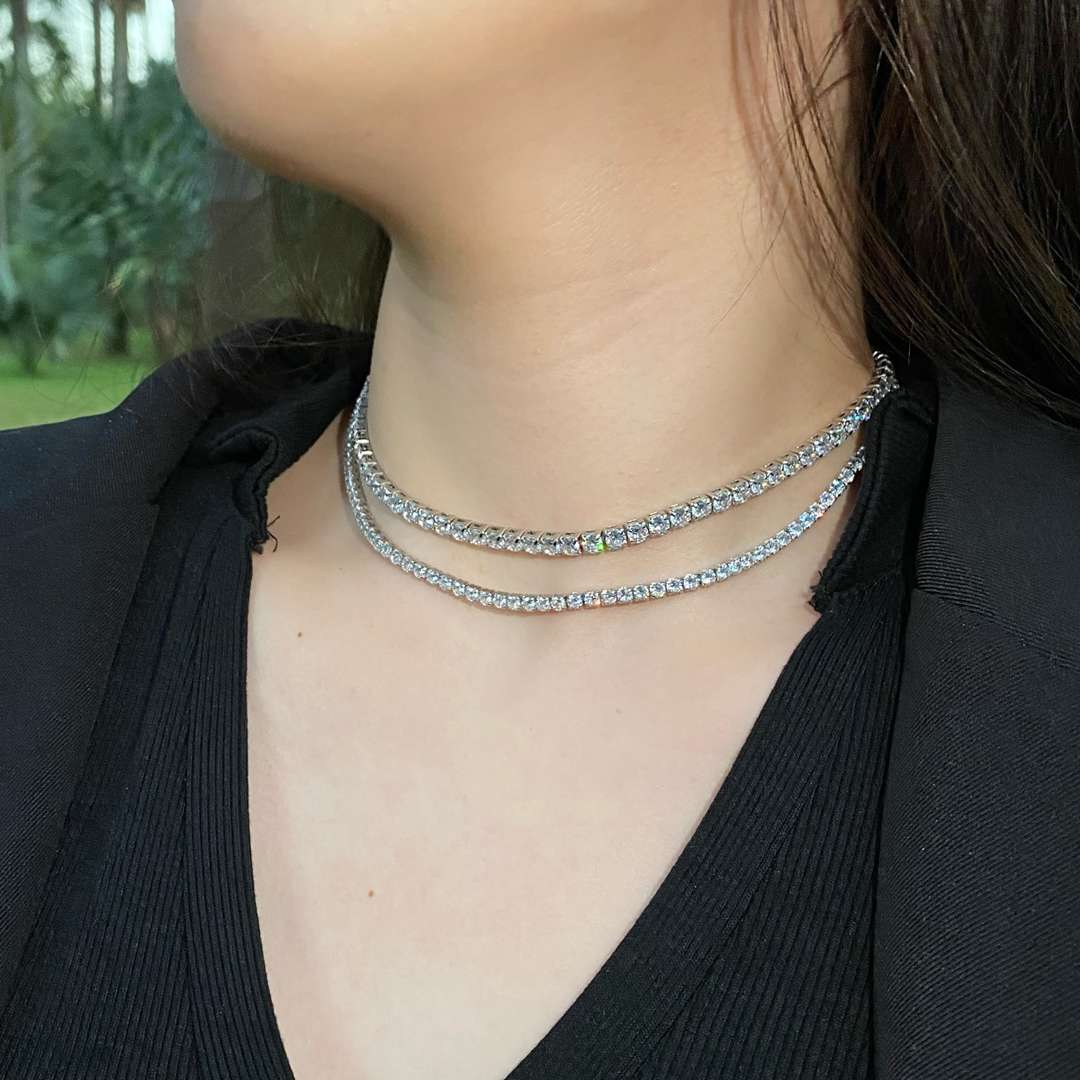 [Love More]Elegant Tennis Chain Necklace