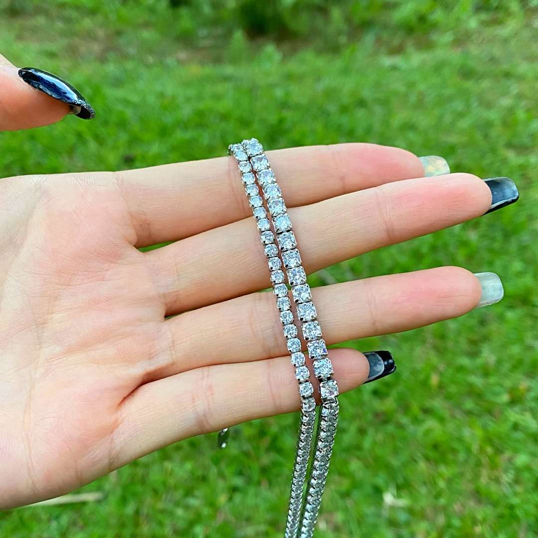 [Love More]Elegant Tennis Chain Necklace