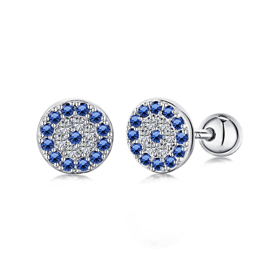 [Love More]Devil's Eye Ear Bone Nail Earrings