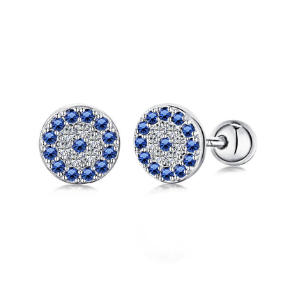 [Love More]Devil's Eye Ear Bone Nail Earrings