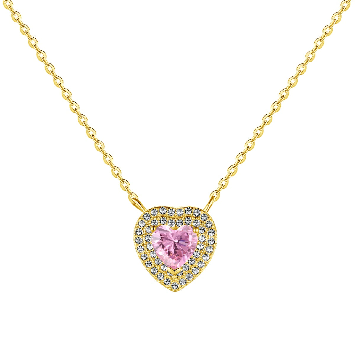 [Love More]Exquisite Heart Shape Necklace