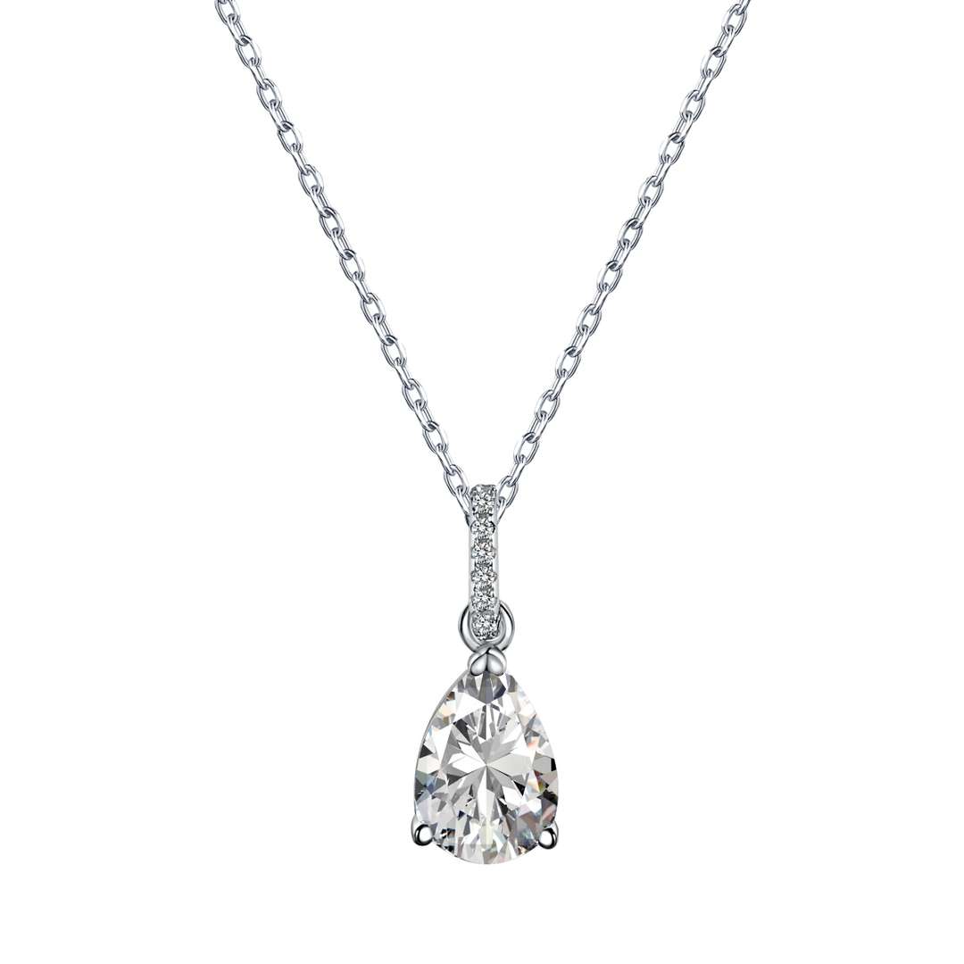 [Love More]Delicate Water Drop Shape Fashion Necklace