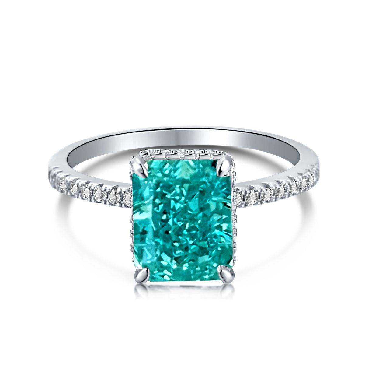 [Love More]4.0 Carat Luxurious Engagement Ring