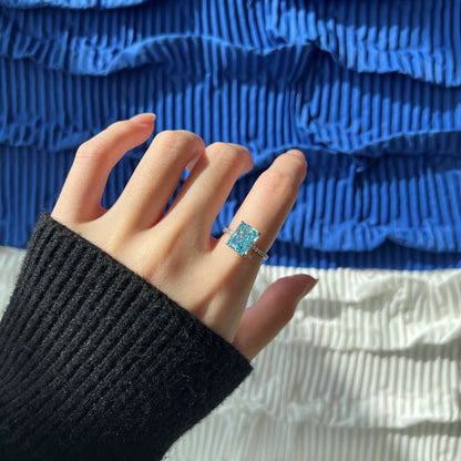 [Love More]4.0 Carat Luxurious Engagement Ring