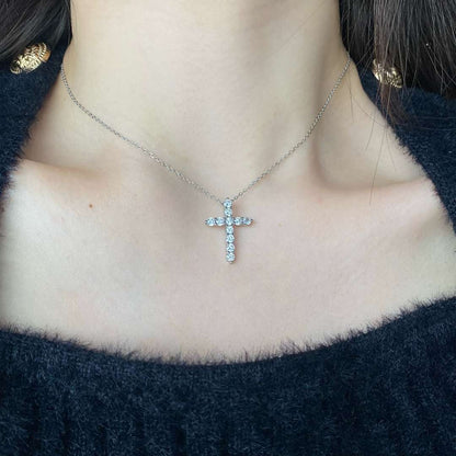 [Love More]Unique Cross Shape Necklace