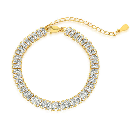 [Love More]Exquisite Emerald Cut Daily Bracelet