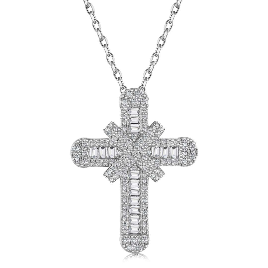 [Love More]Gypsophila With Dimonds Necklace