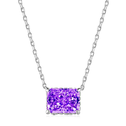[Love More]Luxurious Square Shape Colorful Necalack