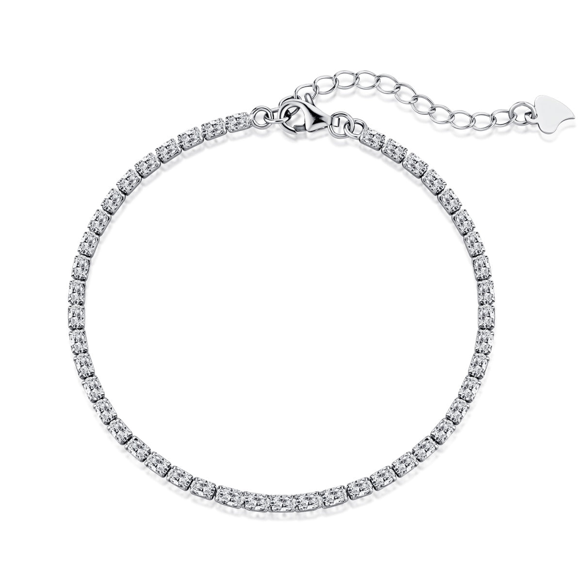 [Love More]Elegant Emerald Cut Daily Bracelet