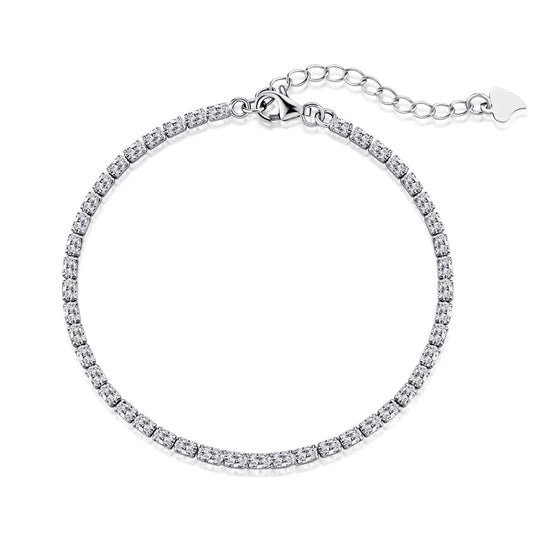 [Love More]Elegant Emerald Cut Daily Bracelet