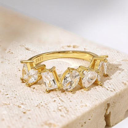 [Love More]Delicate Multi Cut Ring