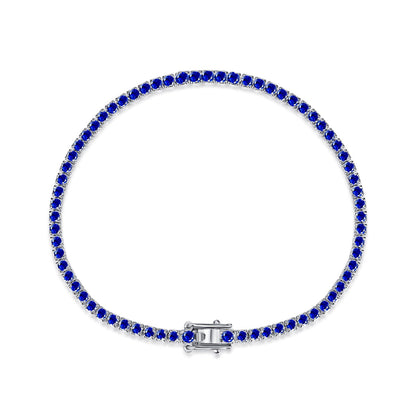 [Love More]Dazzling Colorful Round Cut Daily Bracelet